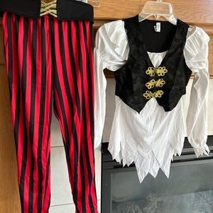 Amscan Girls Pretty Scoundrel Pirate Costume, Children M
